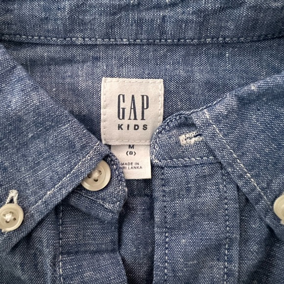 Gap Kids Chambray button down - Picture 5 of 6
